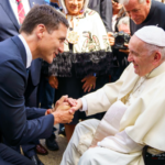 Justin Trudeau recibe al Papa Francisco